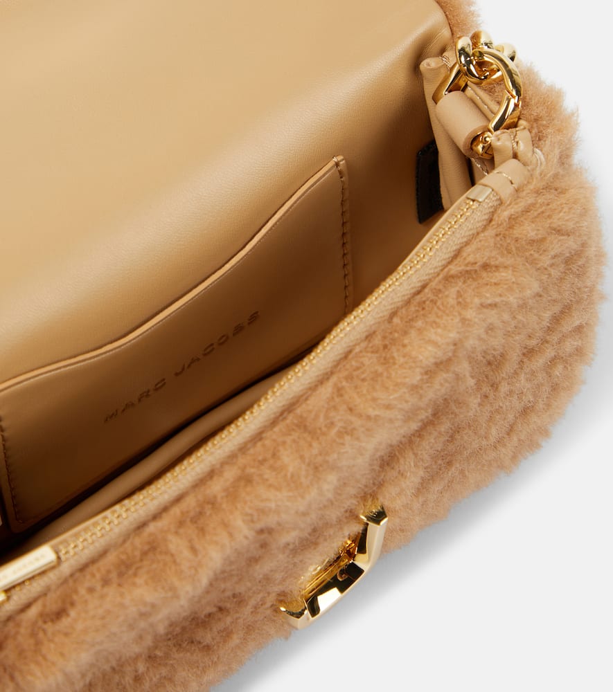 Marc Jacobs The Teddy J Marc Mini Shoulder Bag In Beige