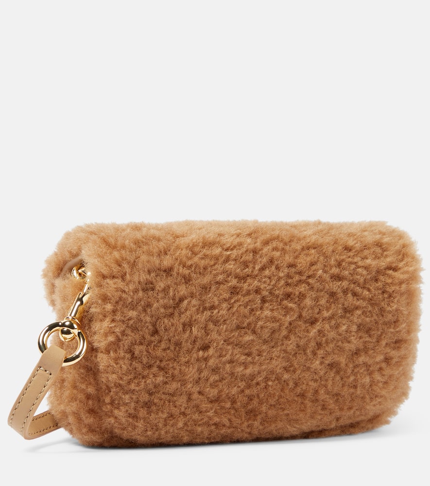Marc Jacobs The Teddy J Marc Mini Shoulder Bag In Beige