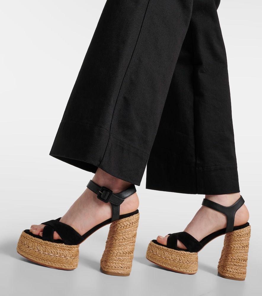 Super Calakala 130 Suede Espadrille Sandals