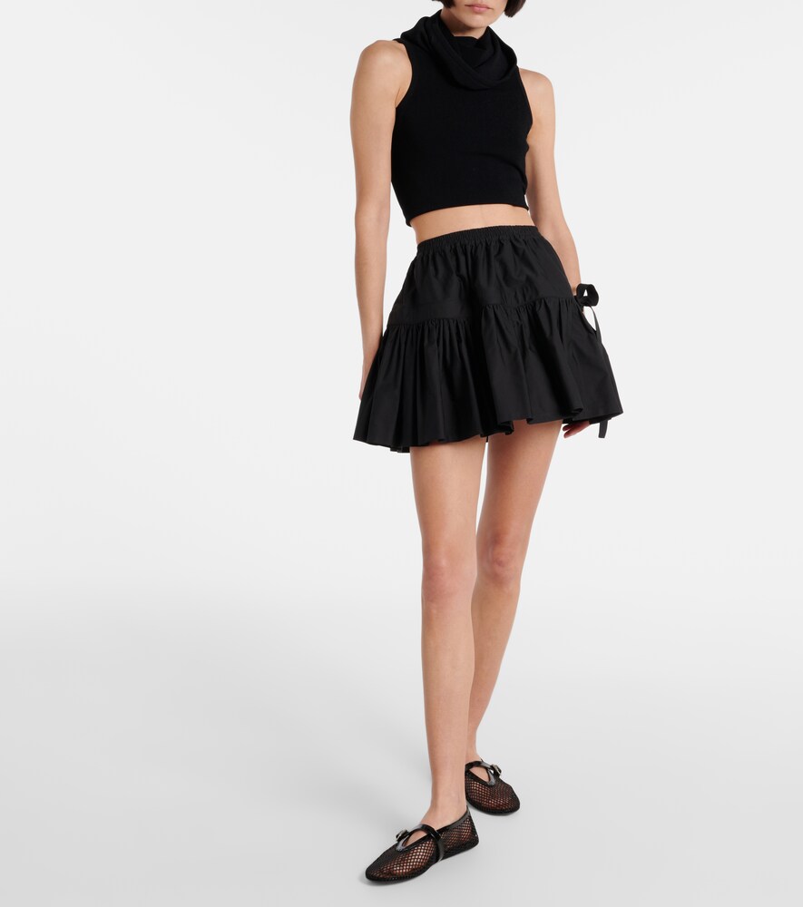 Alaia Alaia Hooded Crop Top 