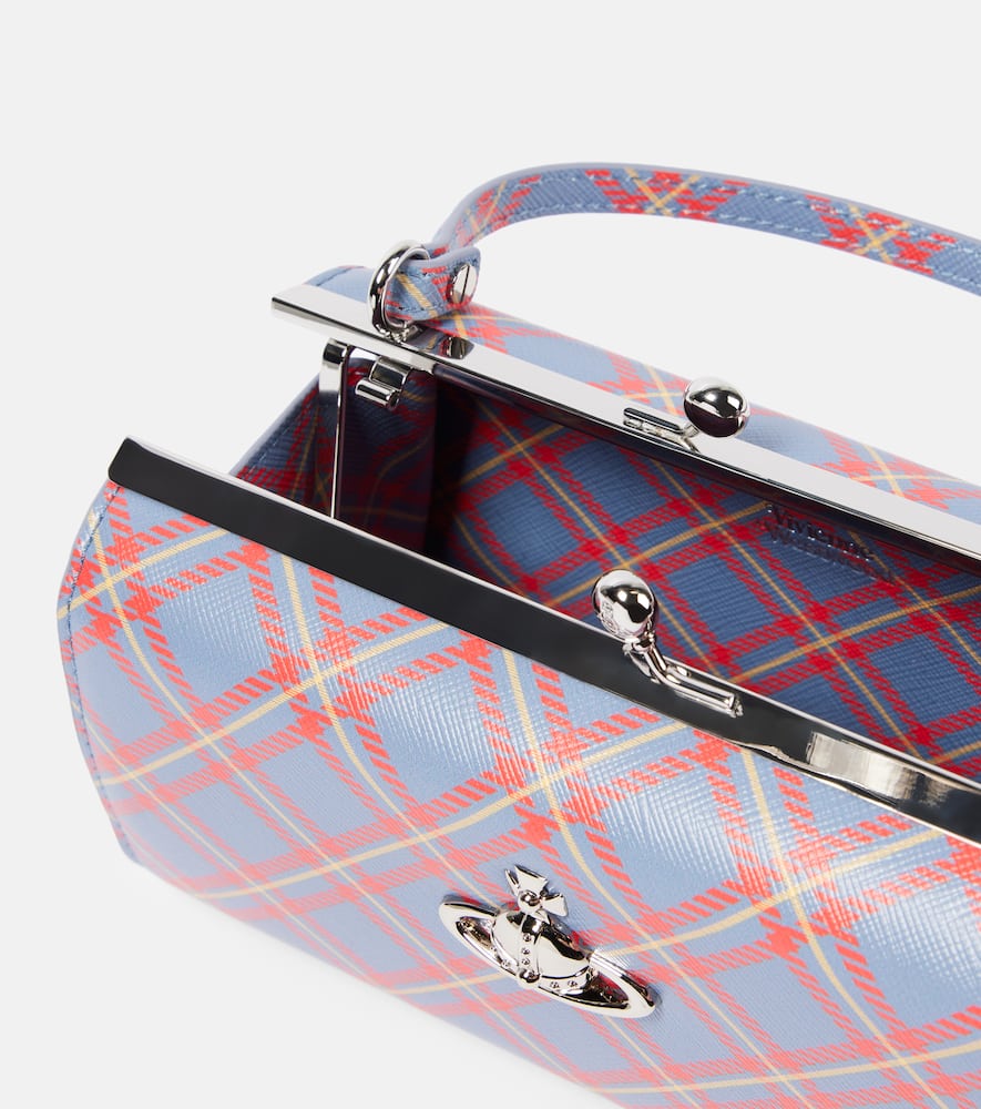 Vivienne Westwood★25SS★Doll XL Frame Pulse Tote Bag Tartan Vivienne Westwood☆25SS☆Doll XL Frame Pulse Tote Bag Tartan