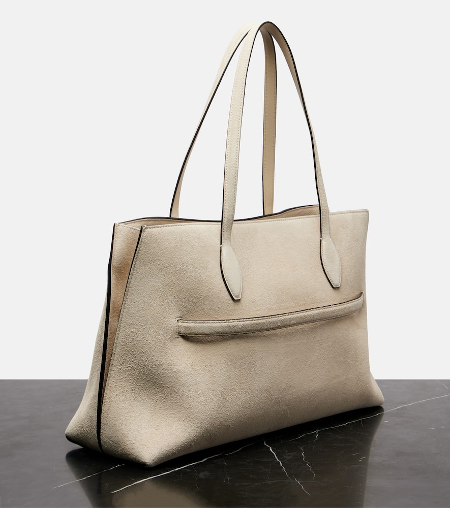 Totême Lounge Large Suede Tote Bag