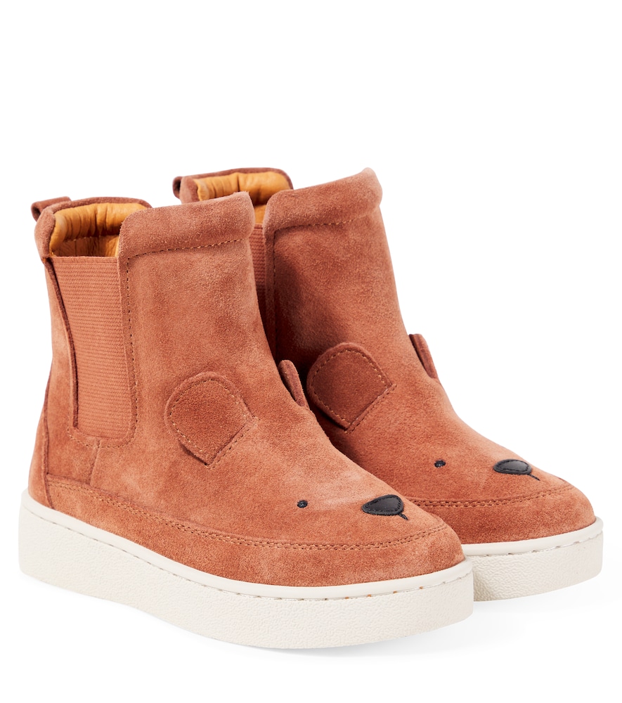 Donsje Brown Thato Suede Ankle Boots UK Size 7 - Mytheresa