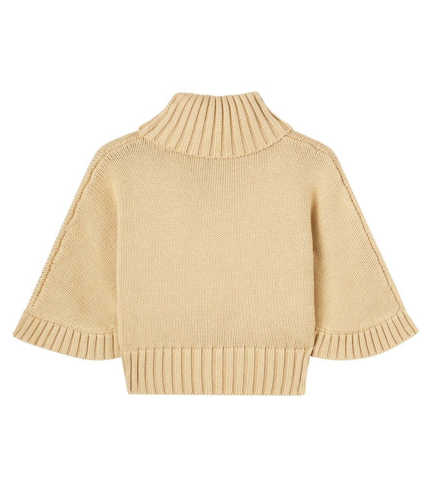  Chloe Kids Chloé Kids Pull En Coton Et Laine 