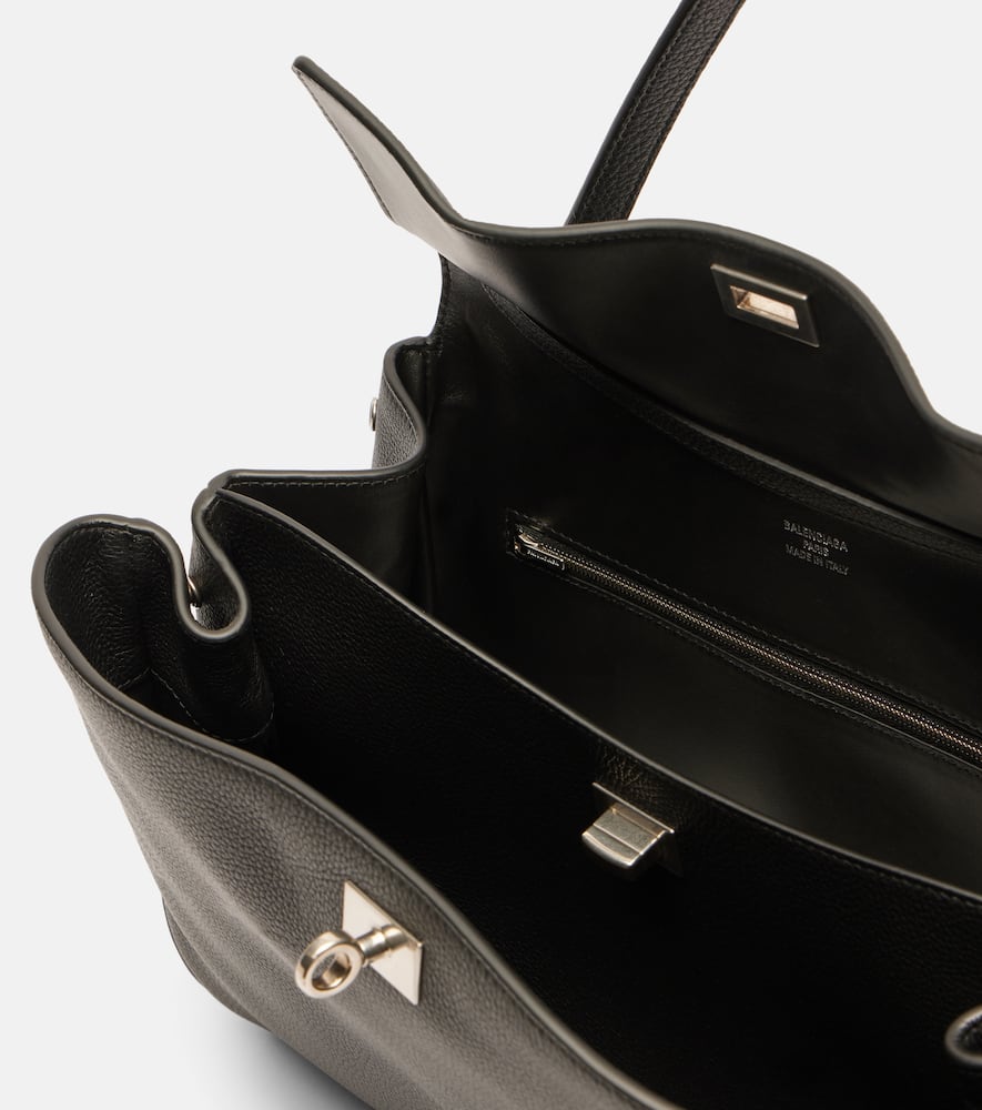 Balenciaga Rodeo Medium Leather Shoulder Bag