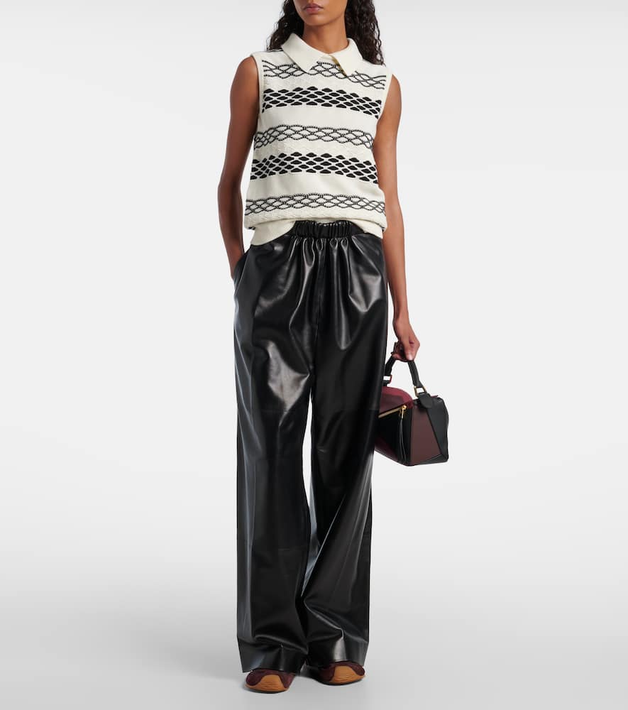Loewe Cotton Vest In White