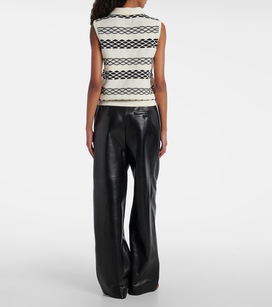 Loewe Cotton Vest In White