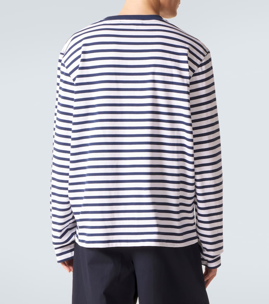  Ami Paris Ami Paris Longsleeve Aus Baumwoll-jersey 