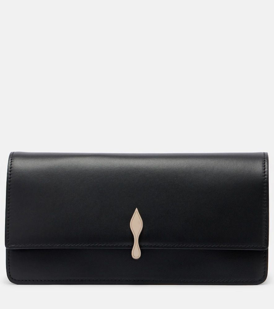 Christian Louboutin Bettina leather clutch