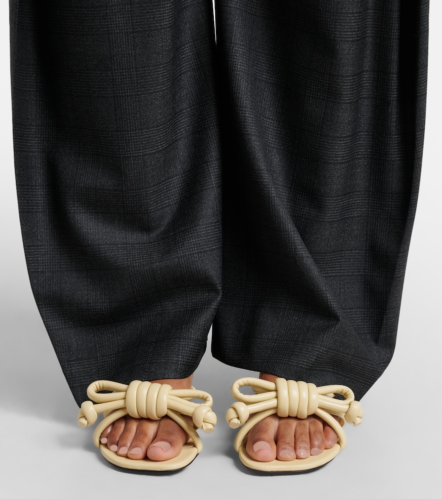 Loewe Flamenco 45 leather mules