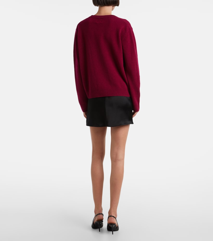 Barb Satin Miniskirt