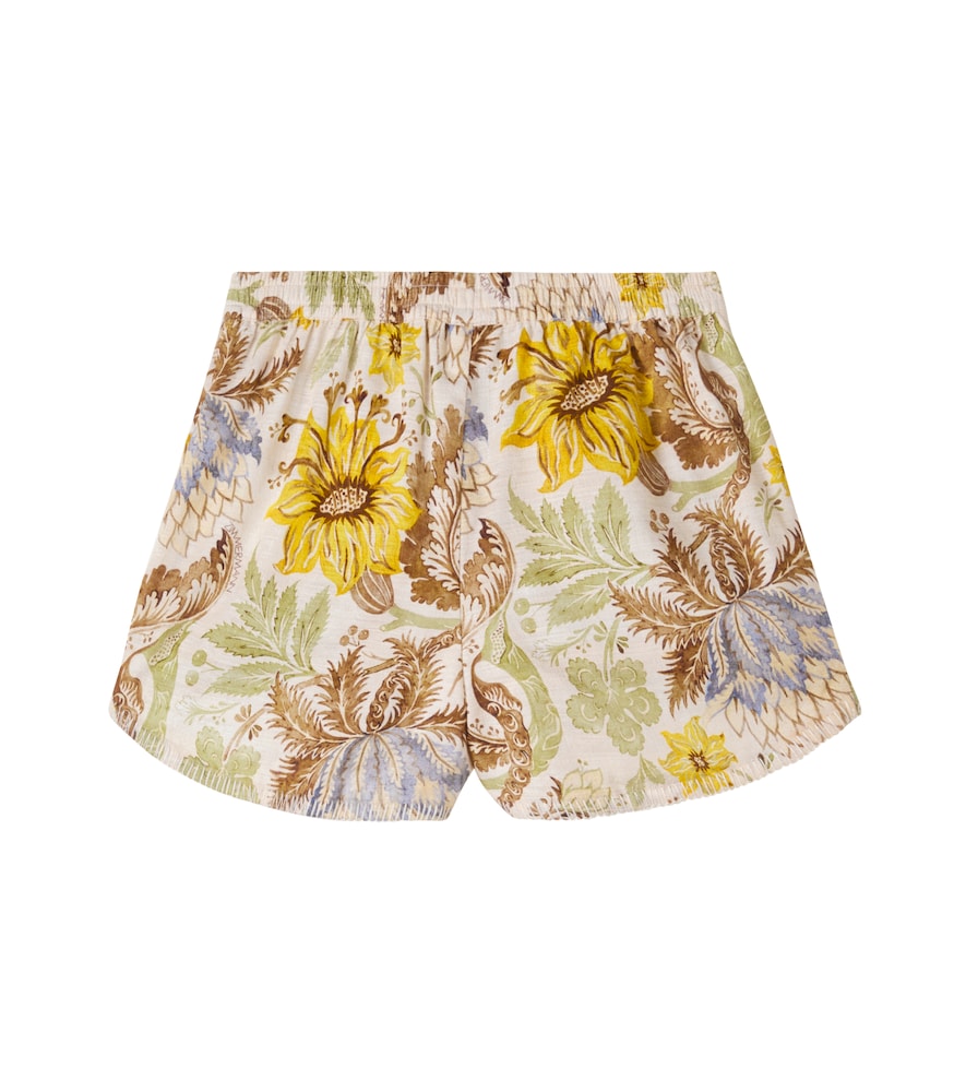  Zimmermann Kids Zimmermann Kids Bedruckte Shorts Aus Baumwolle 