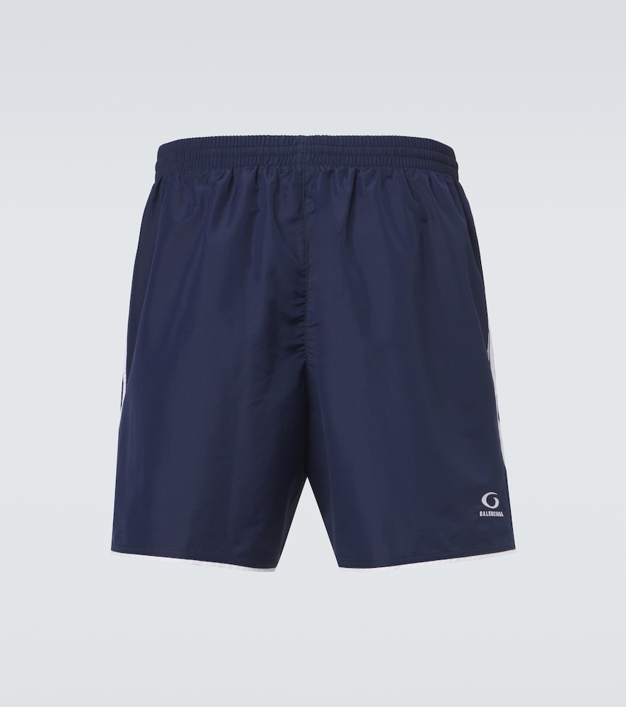  Balenciaga Balenciaga Logo Swim Trunks 
