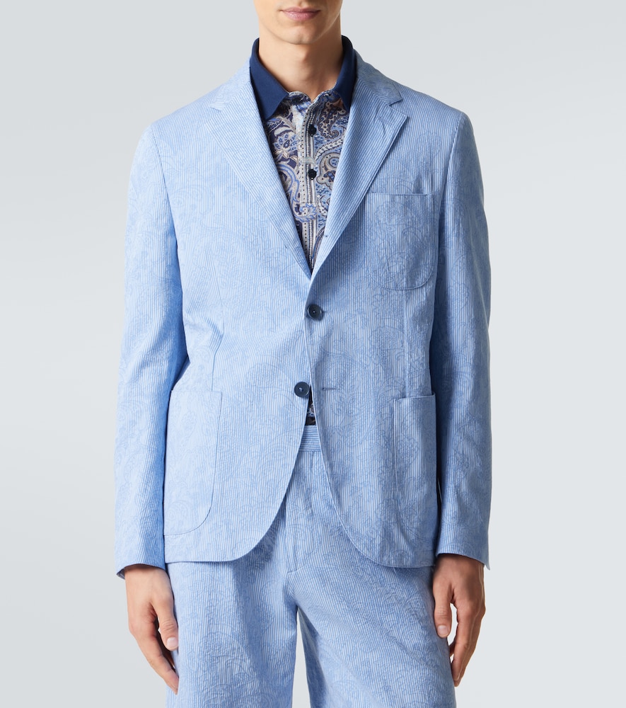  Etro Etro Blazer Aus Baumwoll-jersey 