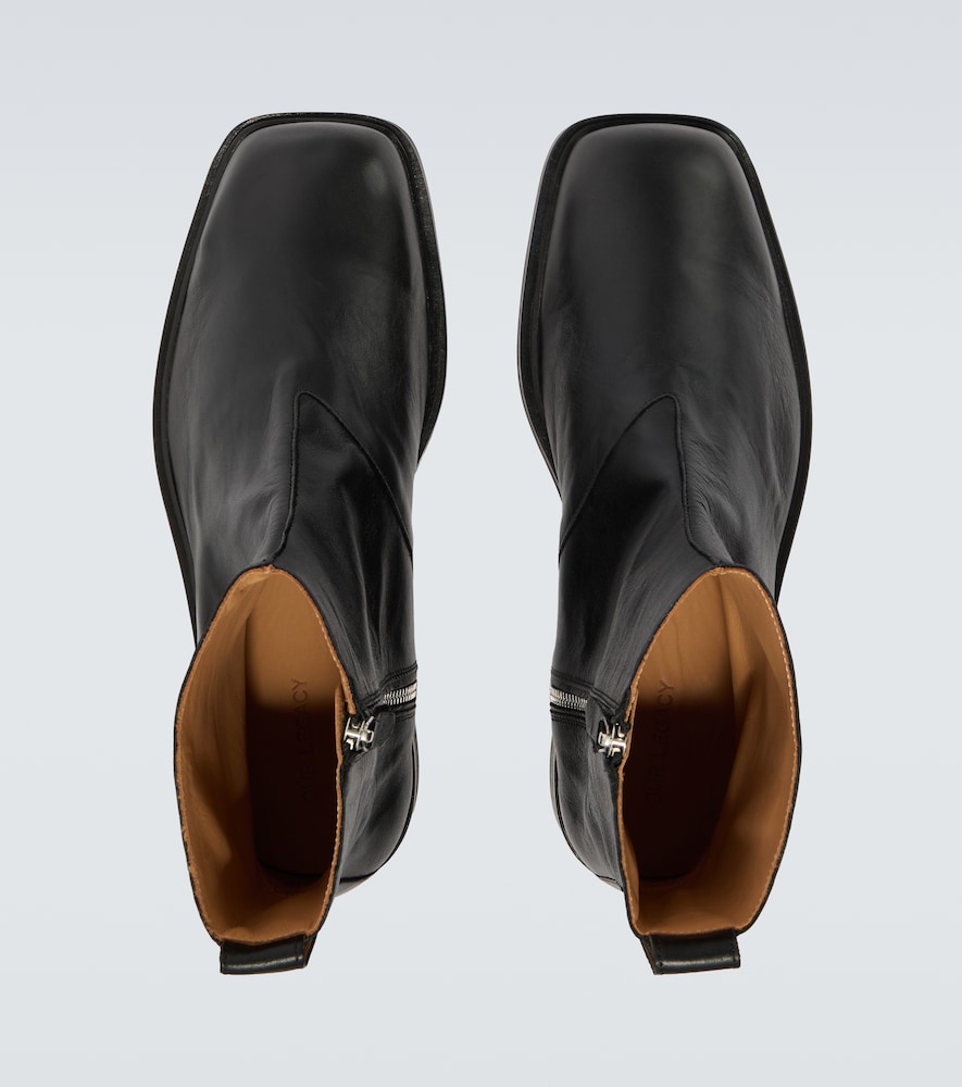 Daimono Leather Ankle Boots