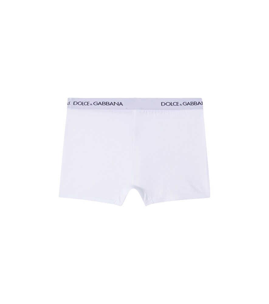  Dolce&gabbana Kids Dolce&gabbana Kids Set Aus Zwei Boxershorts Aus Jersey 