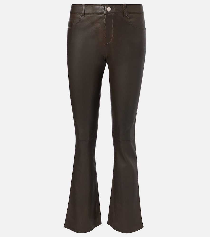 Stouls Dean 22 leather flared pants