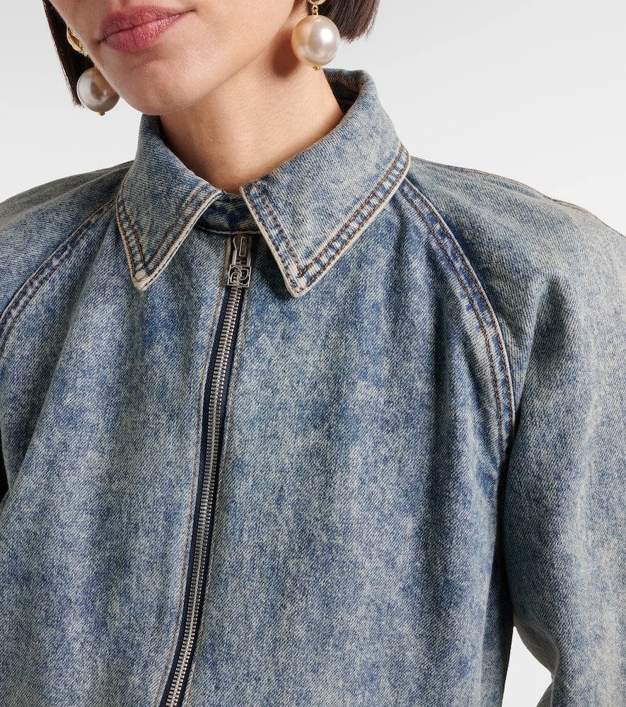  Magda Butrym Magda Butrym Denim Blouson Jacket 