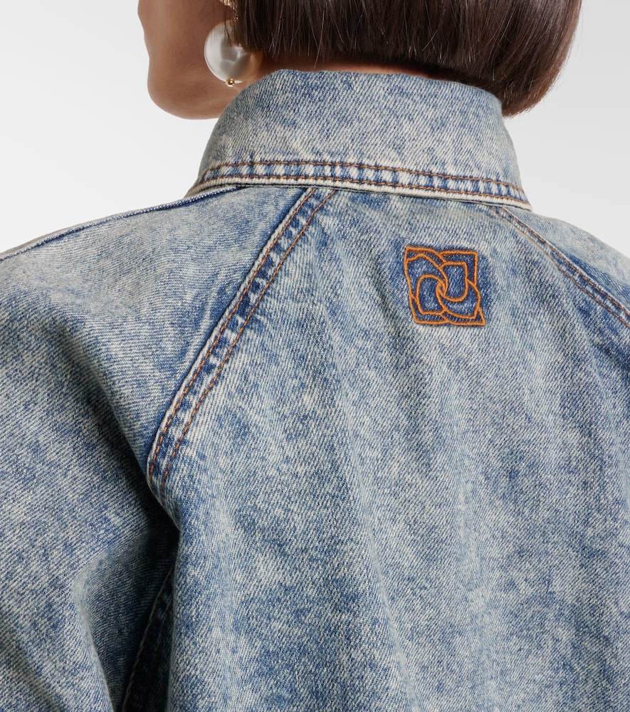  Magda Butrym Magda Butrym Denim Blouson Jacket 