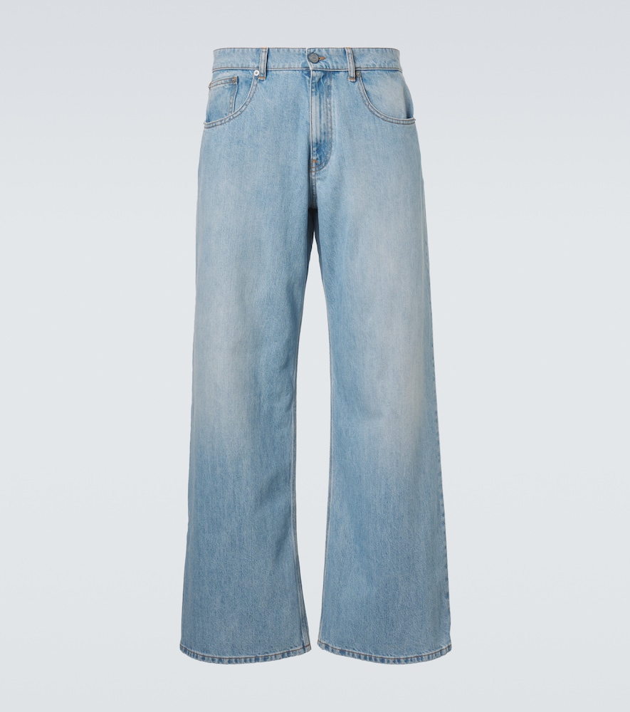 Erl Men's Blue Wide-Leg Jeans UK Size 28 - Mytheresa