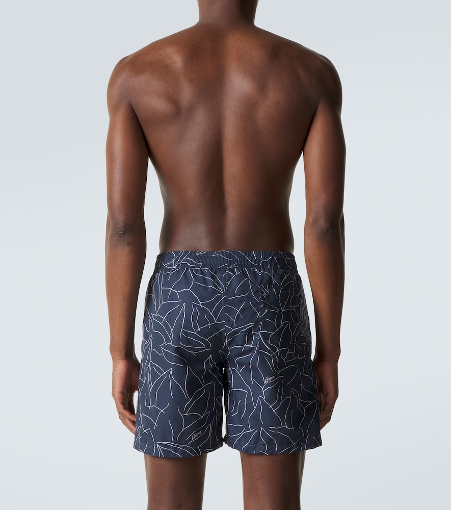  Brioni Brioni Bedruckte Badeshorts 