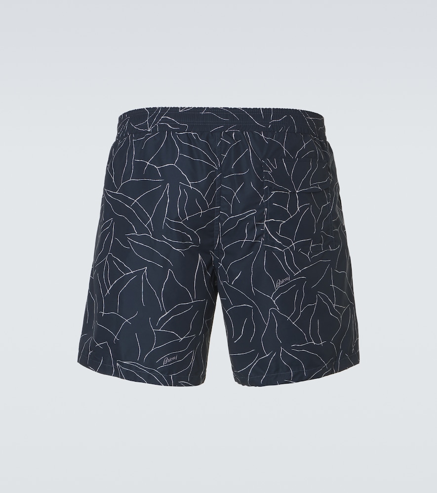  Brioni Brioni Bedruckte Badeshorts 