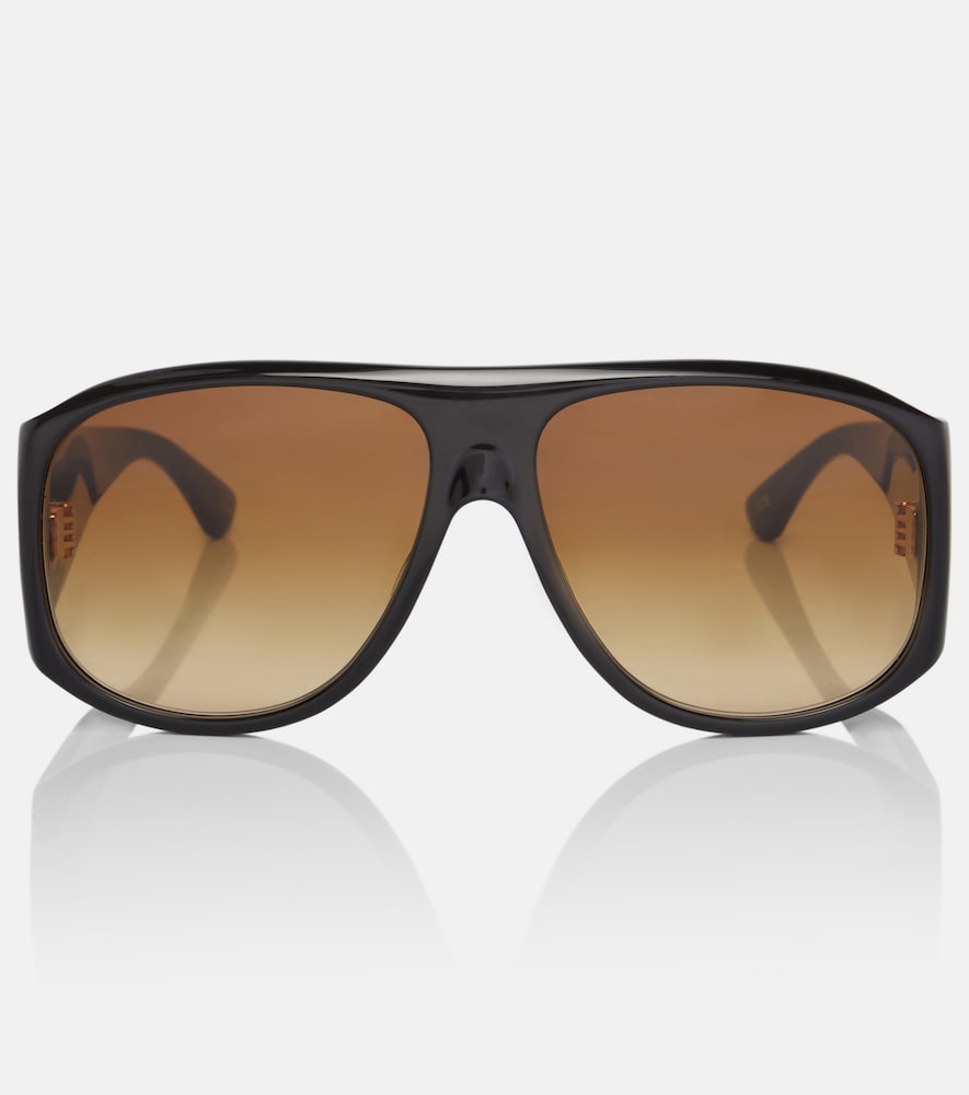 Chloe Chloé Logo oversized sunglasses | Thumbnail 7