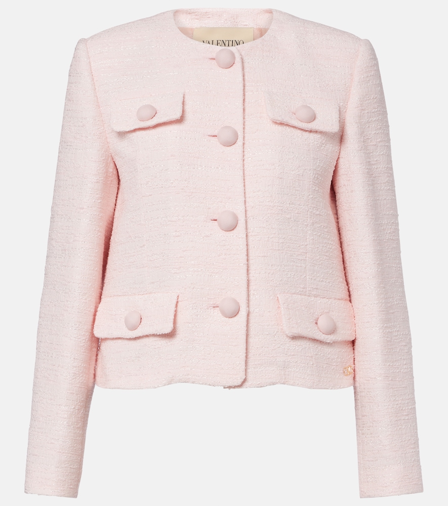 Jacke aus Tweed