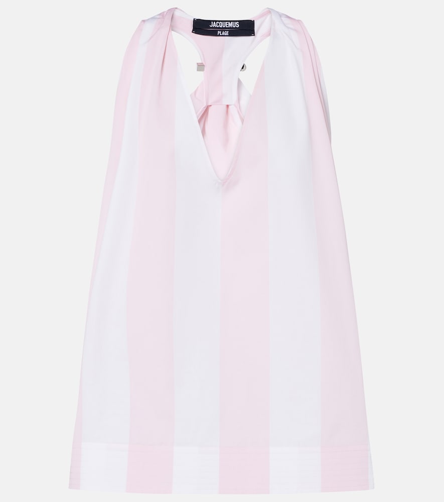 Jacquemus Norma striped cotton poplin top | Thumbnail 6 Jacquemus Norma striped cotton poplin top | Thumbnail 6