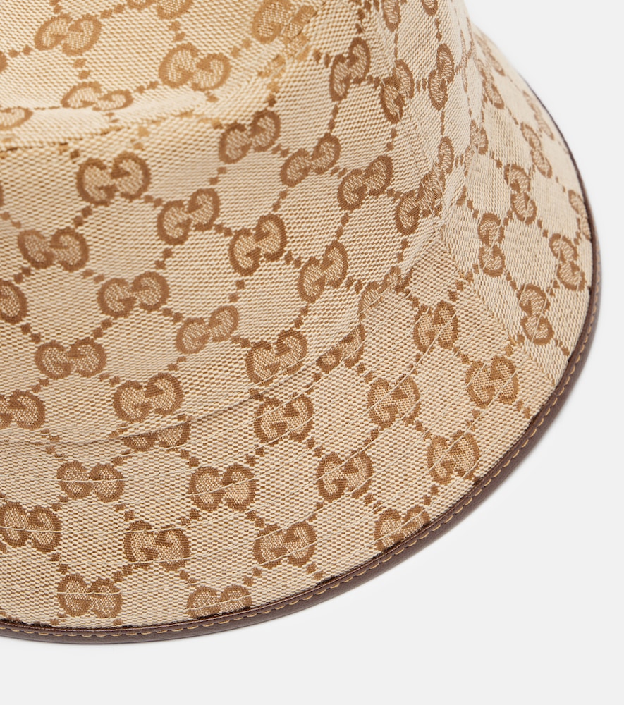  Gucci Gucci Gg Canvas Bucket Hat 