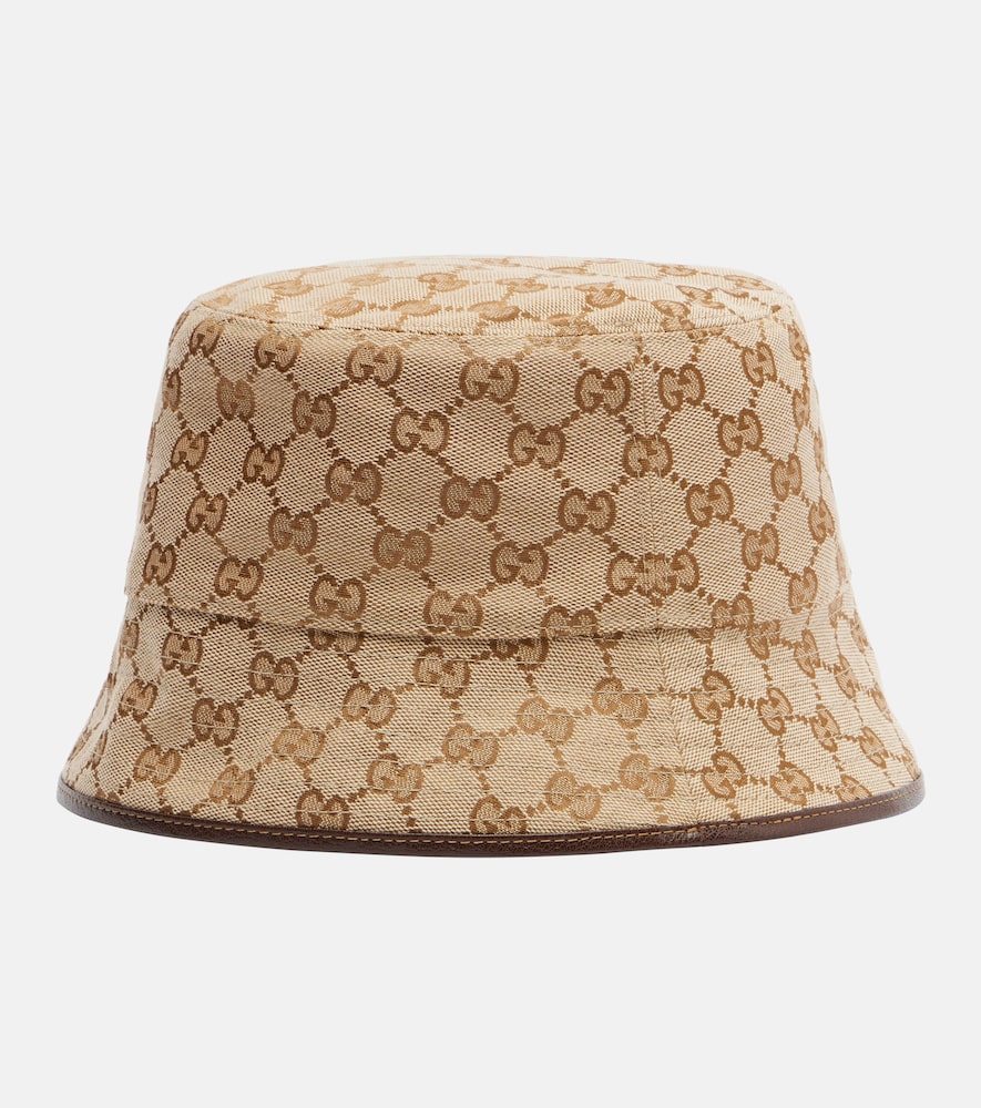  Gucci Gucci Gg Canvas Bucket Hat 