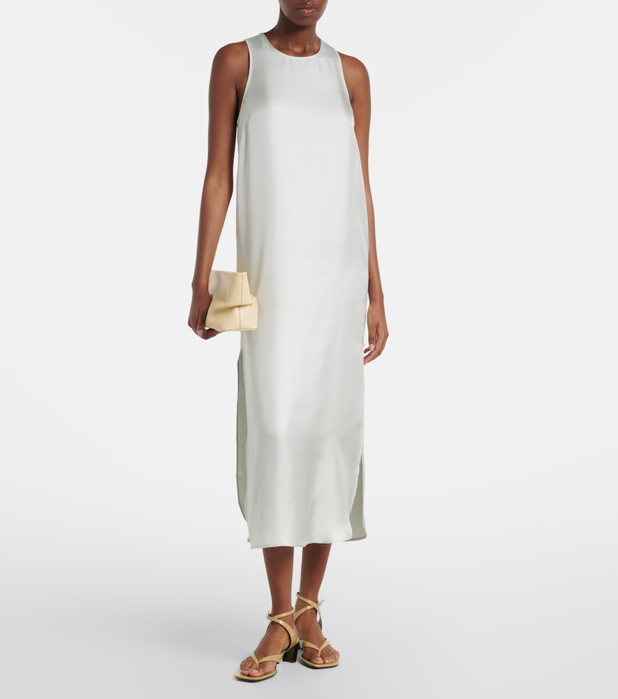  Loulou De Saison Loulou De Saison Maxikleid Paloma Aus Seidensatin 
