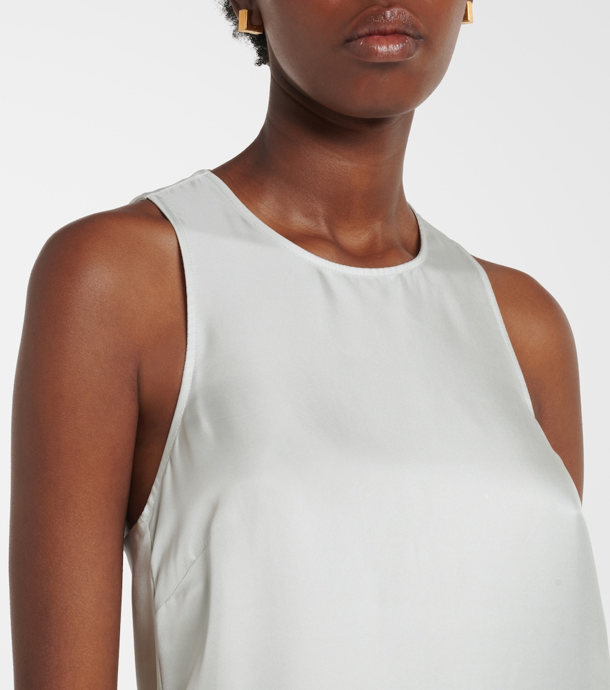  Loulou De Saison Loulou De Saison Maxikleid Paloma Aus Seidensatin 