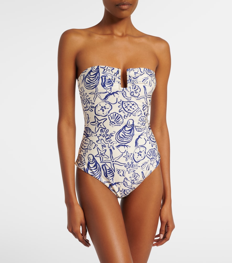 Simkhai Simkhai Ottilie Printed Swimsuit 