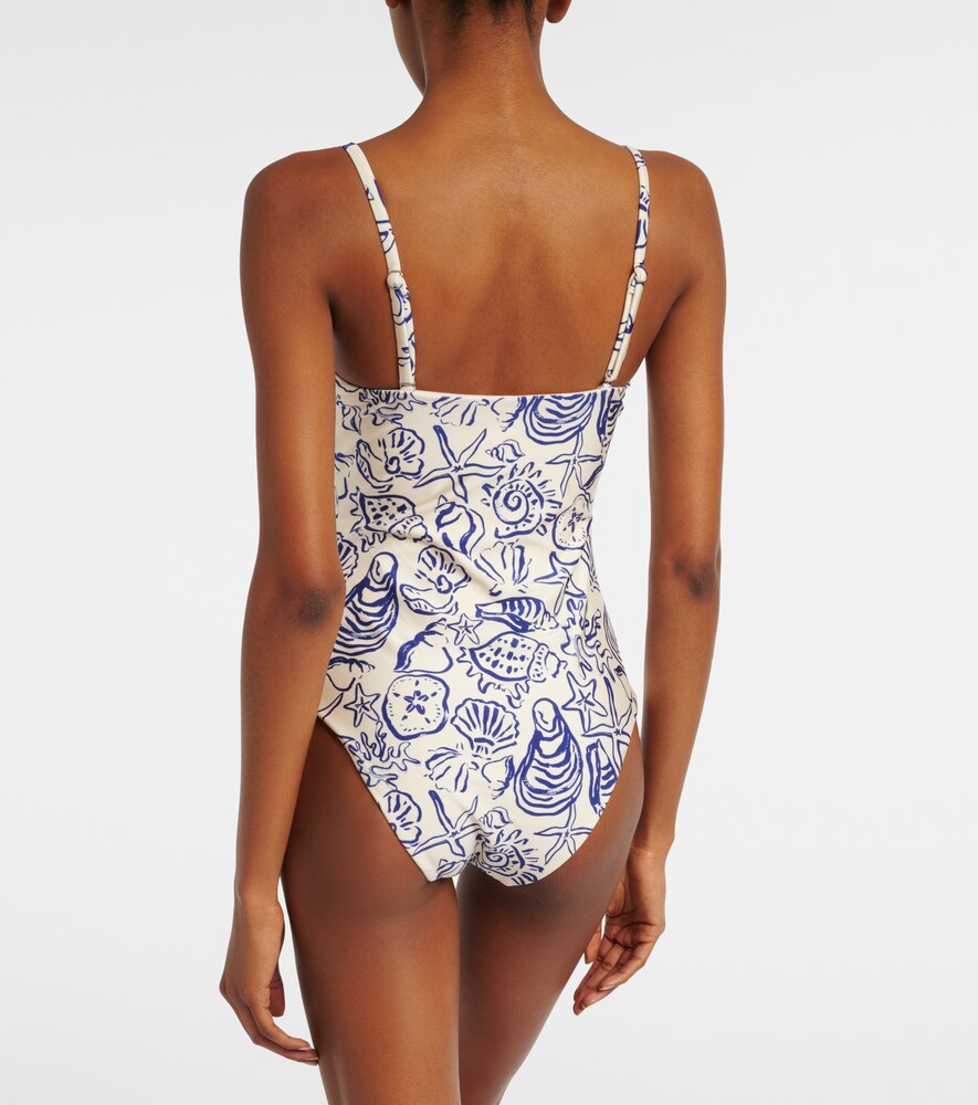  Simkhai Simkhai Ottilie Printed Swimsuit 