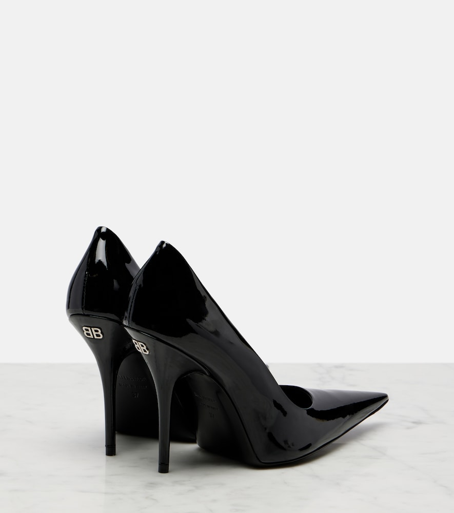  Balenciaga Balenciaga Verzierte Pumps Aus Lackleder 