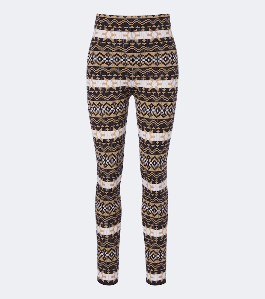 Gestrickte Leggings aus Schurwolle