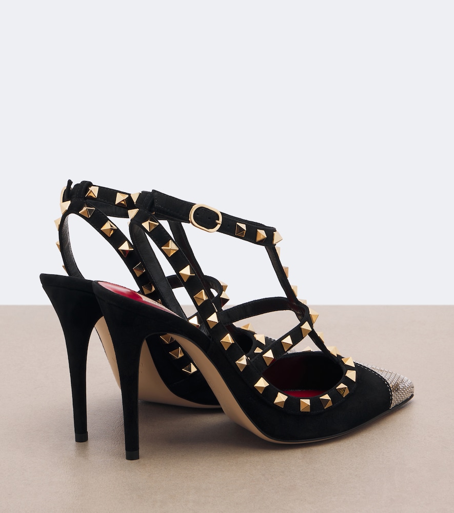 Garavani Rockstud Chainmail Pumps