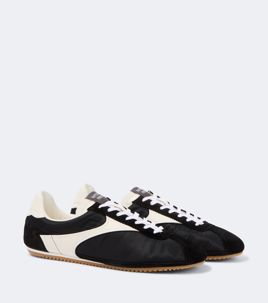 Sneakers Shot mit Veloursleder