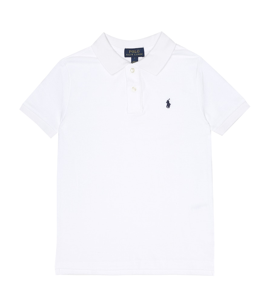 Polo Ralph Lauren Kids Boys White Cotton Polo Shirt Y Size 4