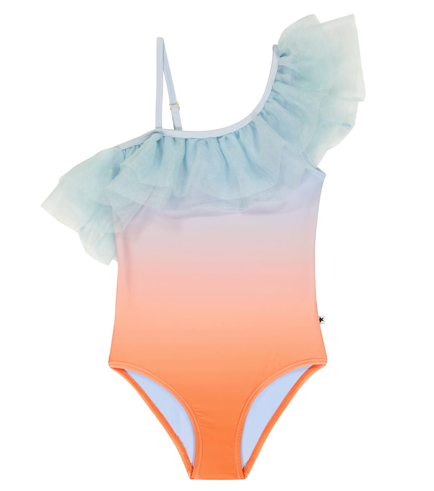 Molo Nilla ruffle-trimmed swimsuit