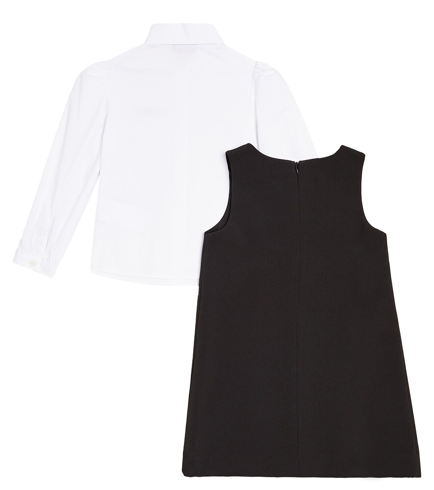  Moschino Kids Moschino Kids Set Aus Hemd Und Kleid 