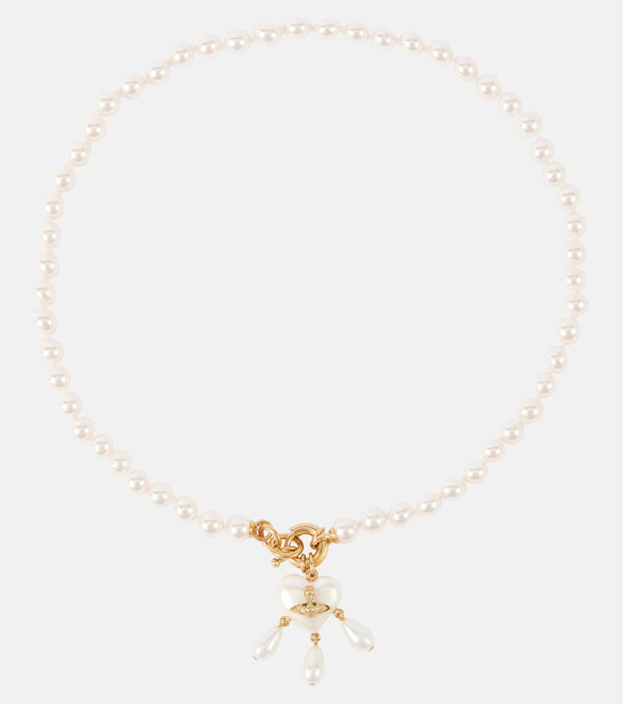 Vivienne Westwood Sheryl faux pearl gold-plated necklace
