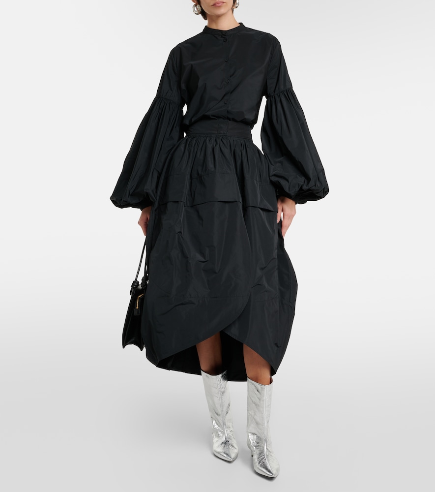  Jil Sander Jil Sander Metallic Leather Ankle Boots 