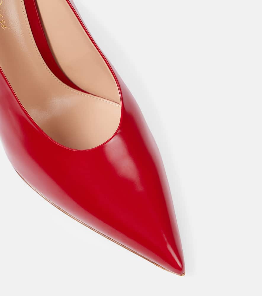 Gianvito Rossi Tokio Pumps In Red