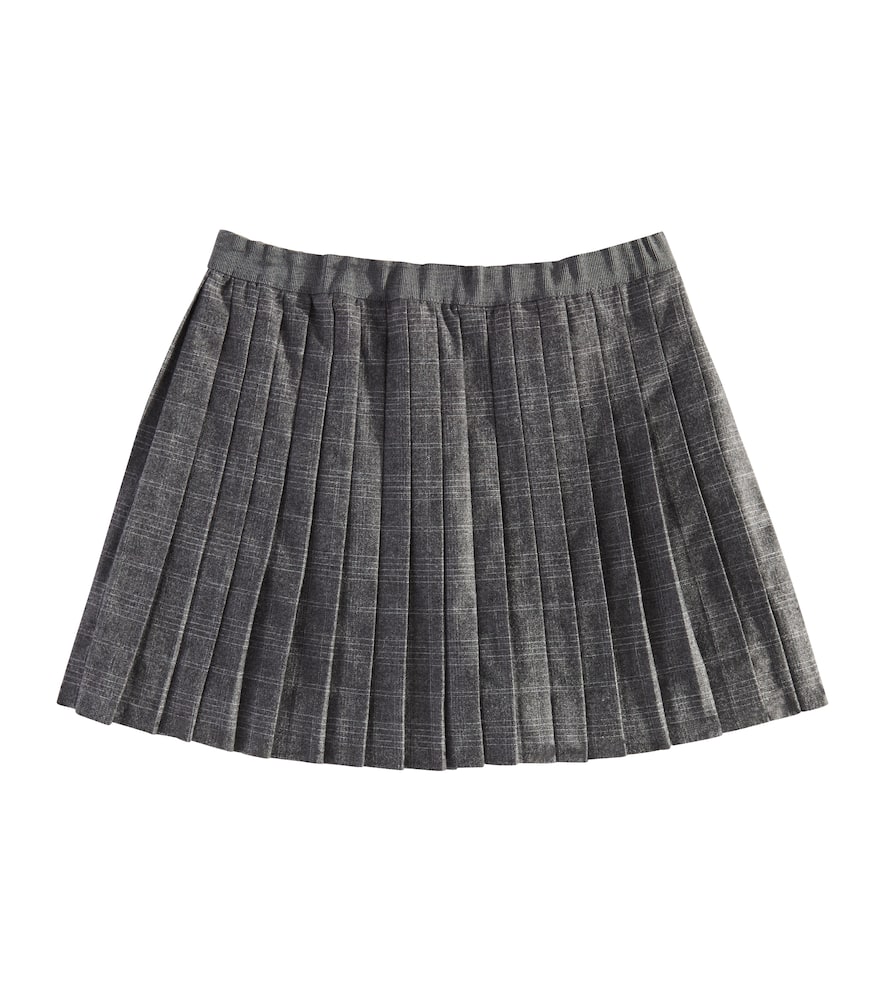 Bonpoint Colllege Skirt In Grey