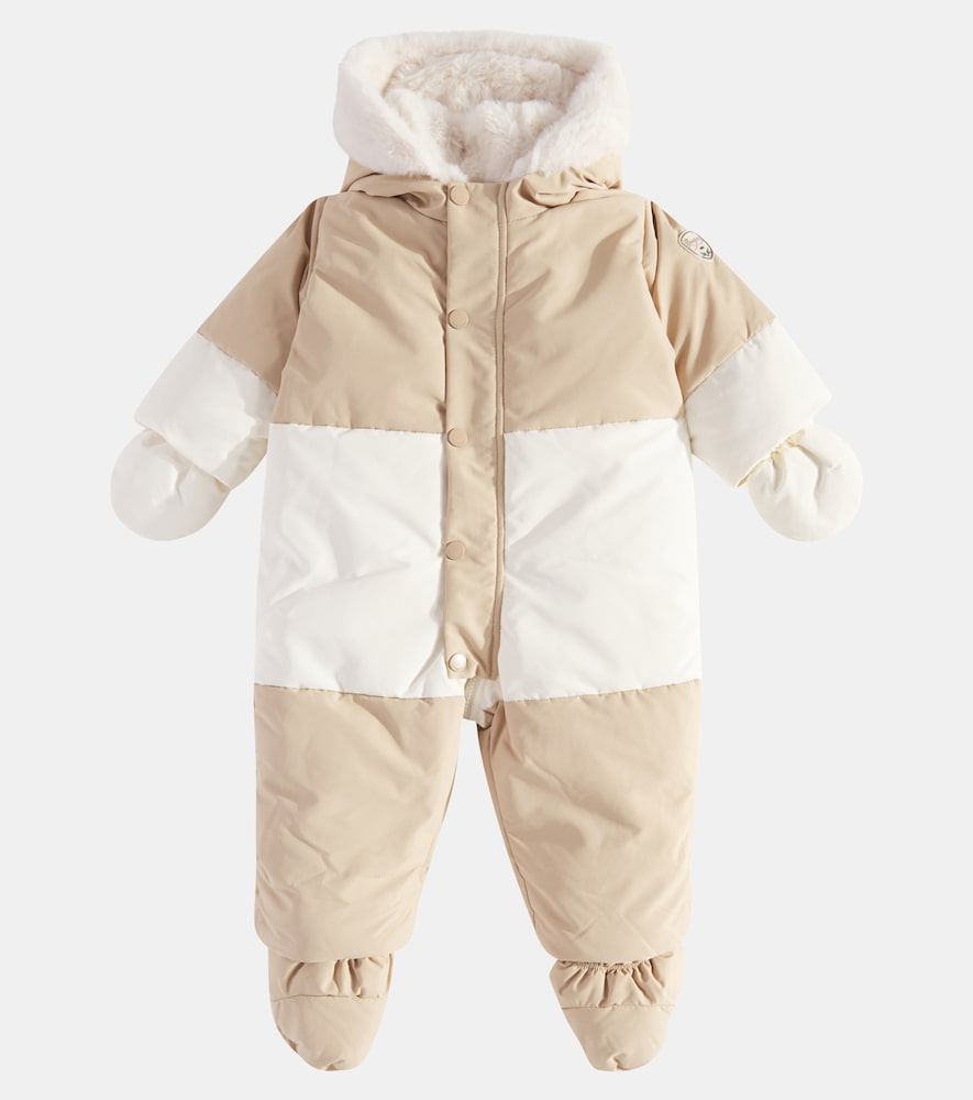  Bonpoint Bonpoint Baby Daegon Colorblocked Down Snowsuit 