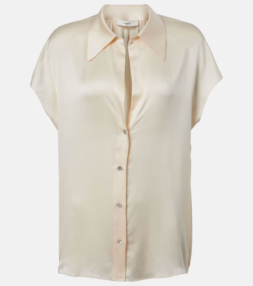 Vince Silk satin blouse