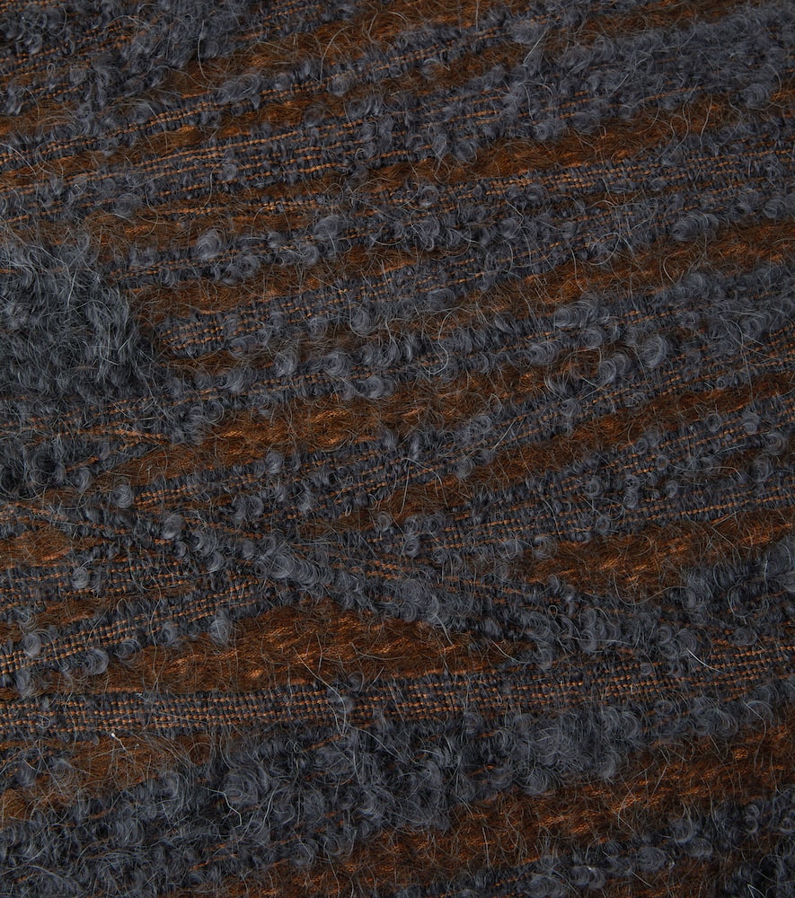 THE HOUSE OF LYRIA ANGARIA WOOL-BLEND CUSHION