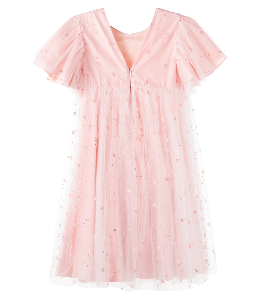  Tartine Et Chocolat Tartine Et Chocolat Besticktes Kleid Aus Tüll 